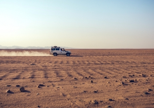 Entdecke Ägyptens Wüste bei einer Jeep Safari