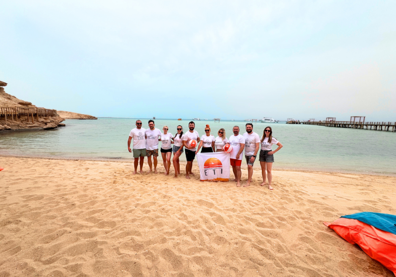 ETI Marketingtrip nach Ägypten | Teil 2 - Der Bootsausflug zur Orange Bay hat dem ganzen ETI Marketing Team Spaß gemacht.