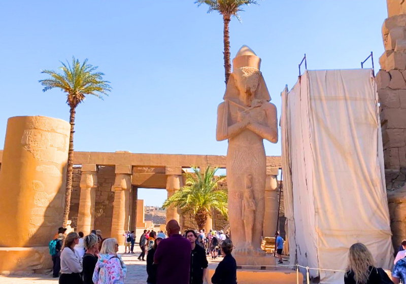 Ein Tagesausflug nach Luxor zum Karnaktempel ist sehr empfehlenswert für Ägypten Urlaub mit Kultur und Geschichte.
