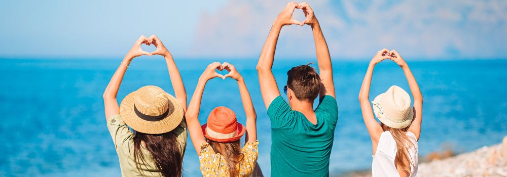 Osterurlaub Ägypten Strand Familie