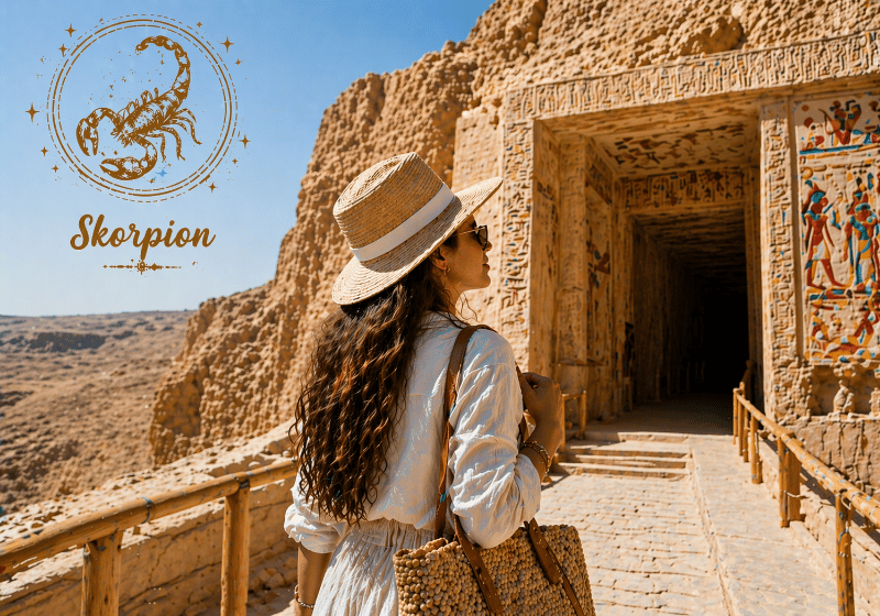 Laut Urlaubshoroskop ist ein Besuch im Tal der Könige in Luxor der perfekte Ägypten Ausflug für das Sternzeichen Skorpion