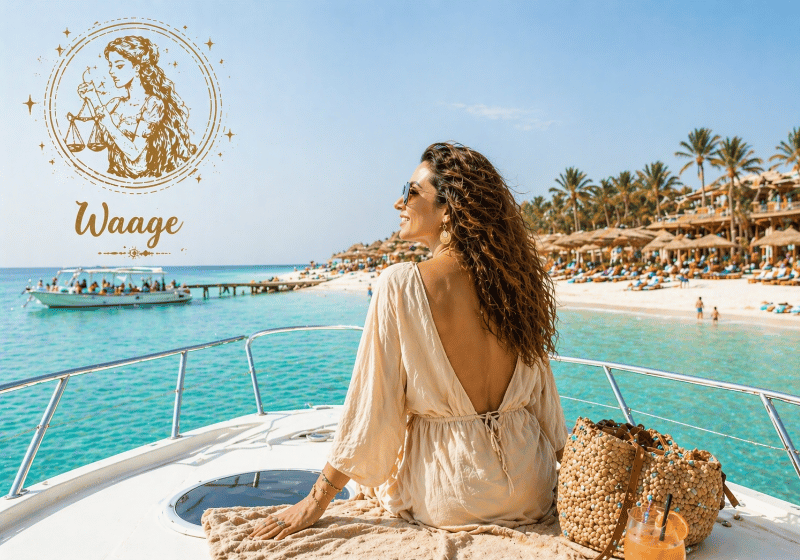 Laut Urlaubshoroskop ist eine Bootstour zur Orange Bay der perfekte Ägypten Ausflug für das Sternzeichen Waage