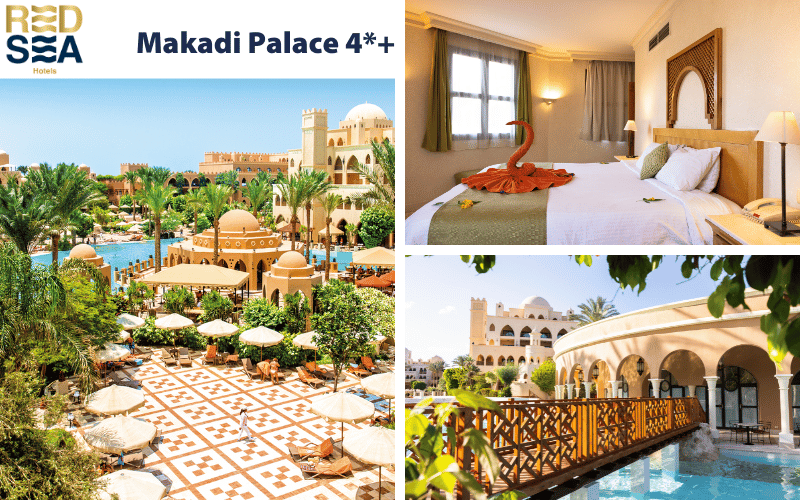 Das Red Sea Hotel The Makadi Palace in der Makadi Bay
