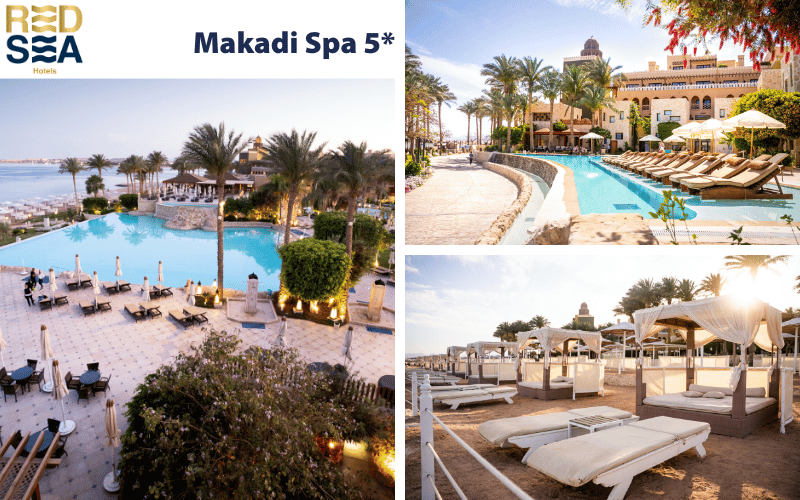 Das Red Sea Hotel The Makadi Spa in der Makadi Bay
