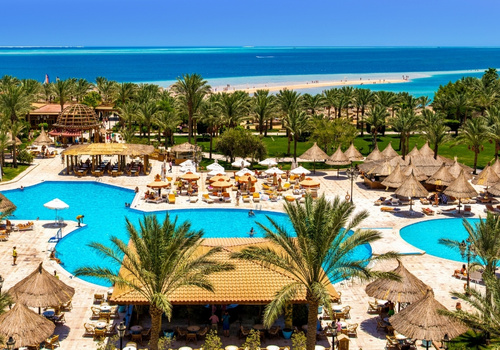 Traumhafter Strand am Roten Meer in Hurghada