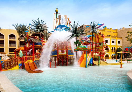 Familienhotel Grand Waterworld für den Badeurlaub in der Makadi Bay