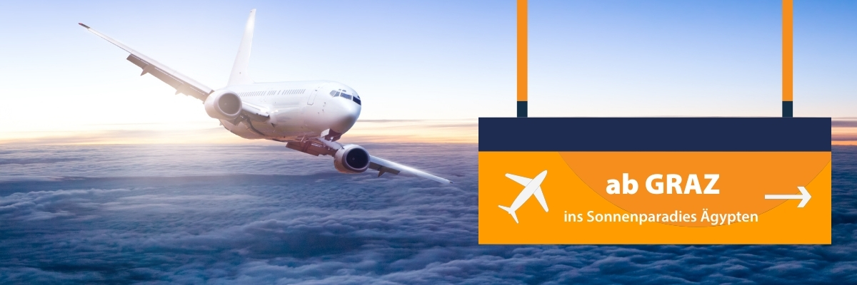 Informationen für Ägypten Urlaub mit Flug ab Flughafen Graz