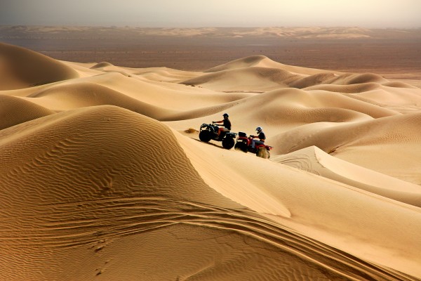 Quad-Bike Tour in der Wüste in Ägypten