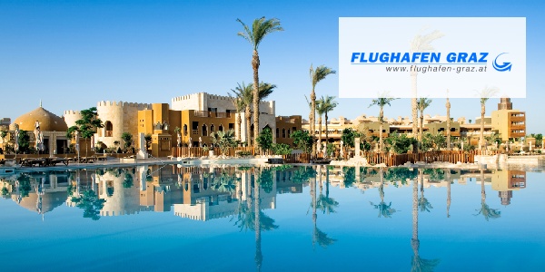 Flugprogramm für 2023 Graz Hurghada