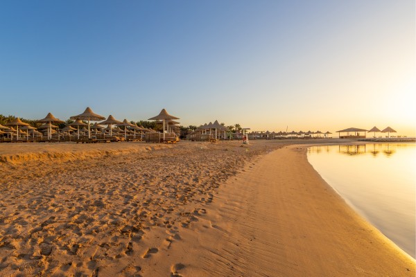 Strand von The Grand palace in Hurghada